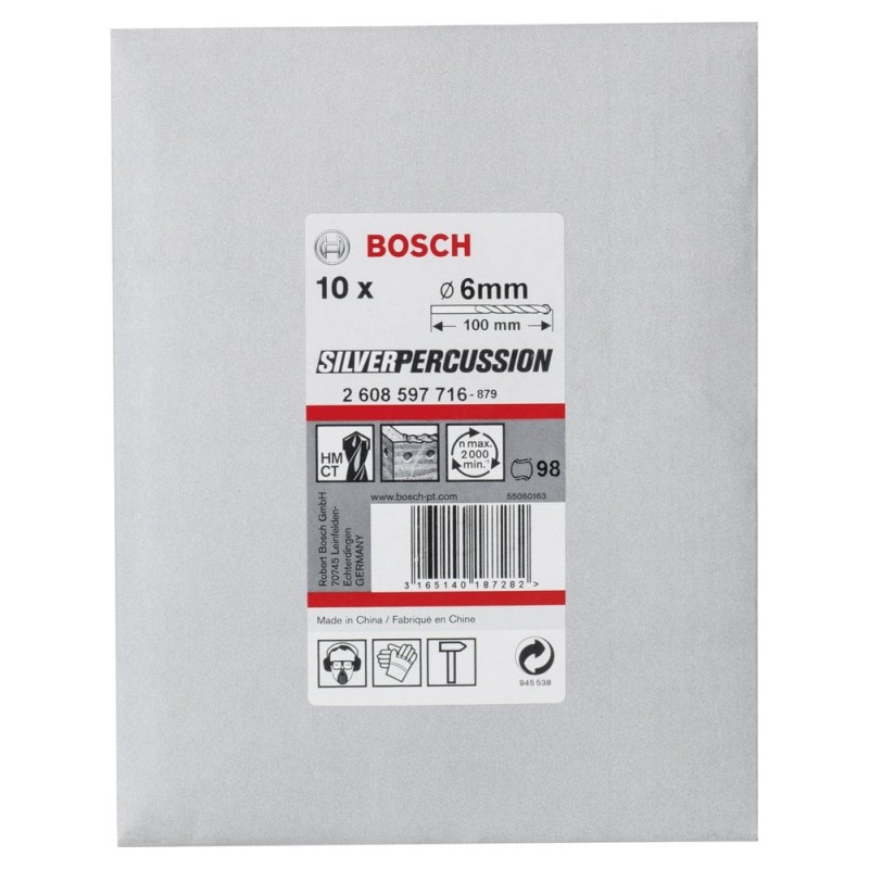 Bosch CYL-3 Beton Matkap Ucu 6*100 mm 10 lu