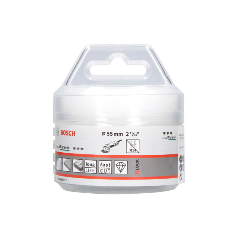 Bosch PRO Ceramic Dry X-LOCK Elmas Delici Uç 55mm