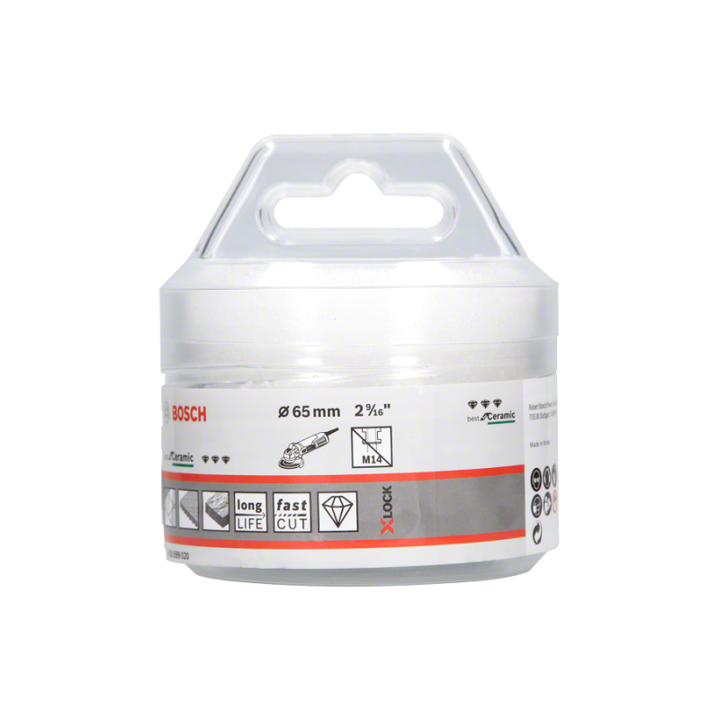 Bosch PRO Ceramic Dry X-LOCK Elmas Delici Uç 65mm