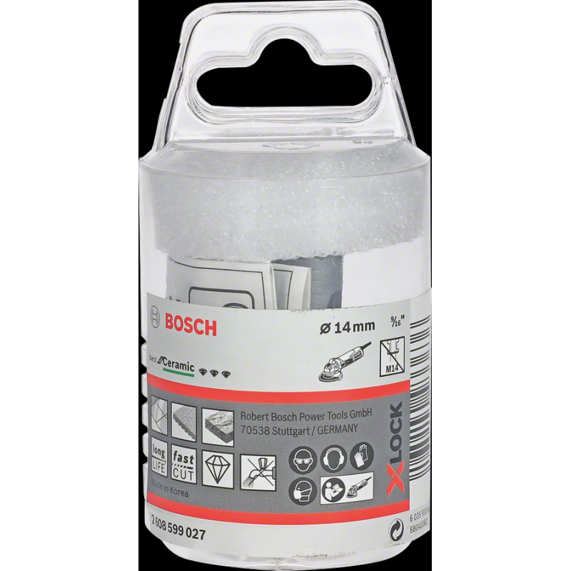 Bosch PRO Ceramic Dry X-LOCK Elmas Delici Uç 14mm