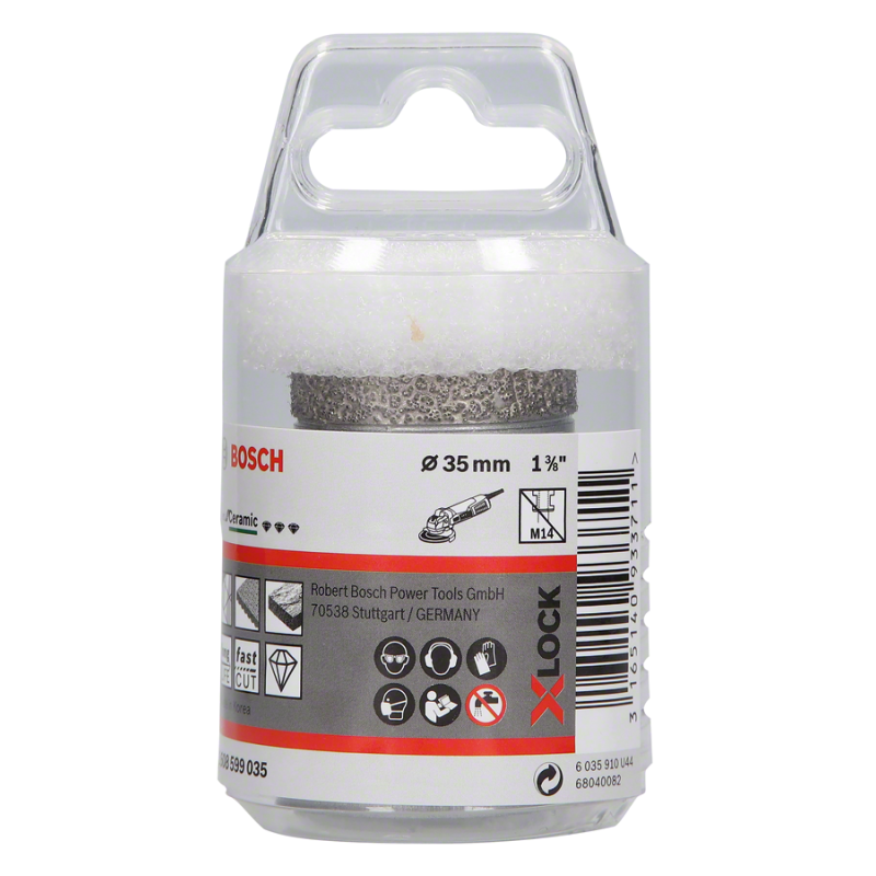 Bosch PRO Ceramic Dry X-LOCK Elmas Delici Uç 35mm