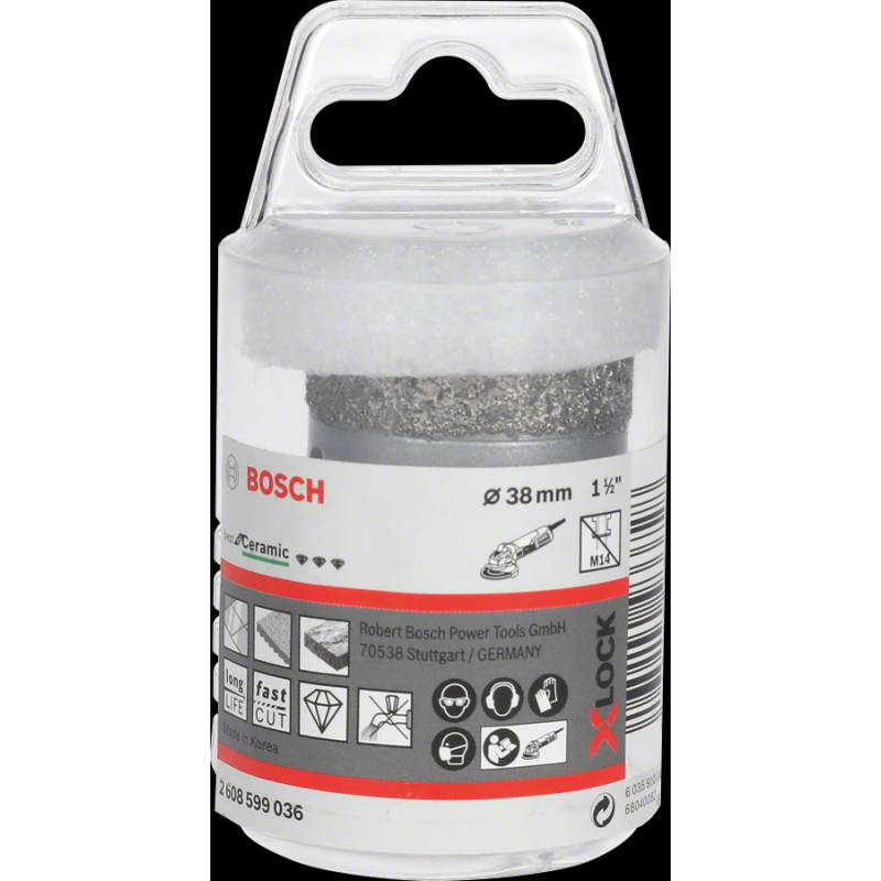 Bosch PRO Ceramic Dry X-LOCK Elmas Delici Uç 38mm