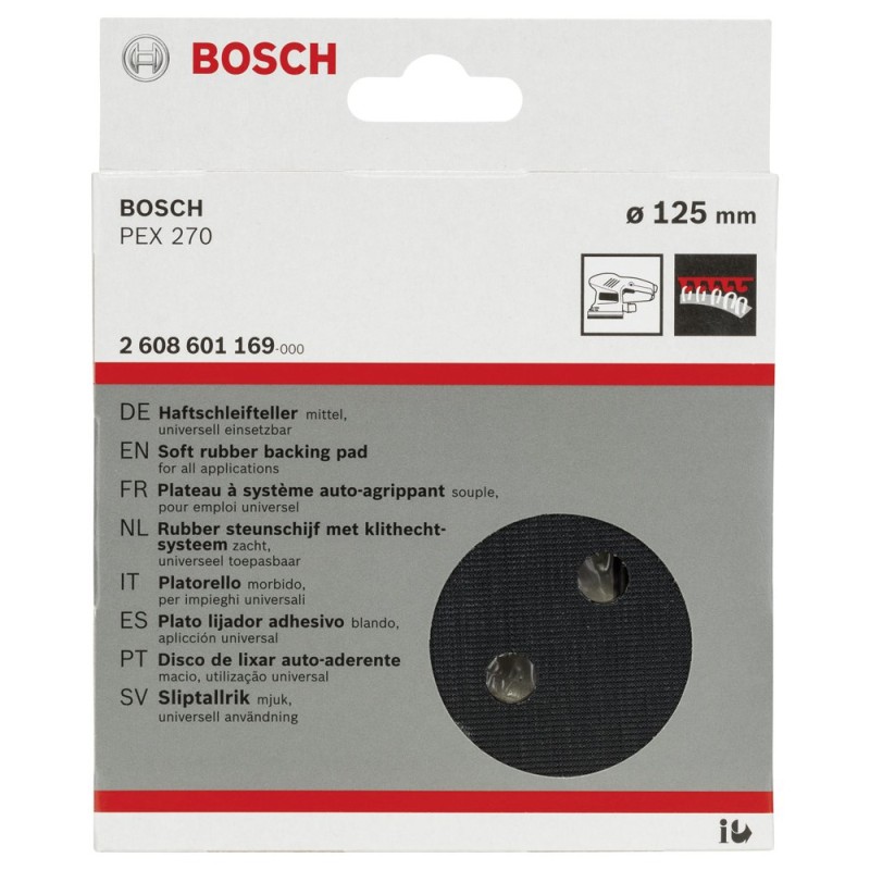 Bosch Zımpara Tabanı 8D-O 125mm PEX270A/AE