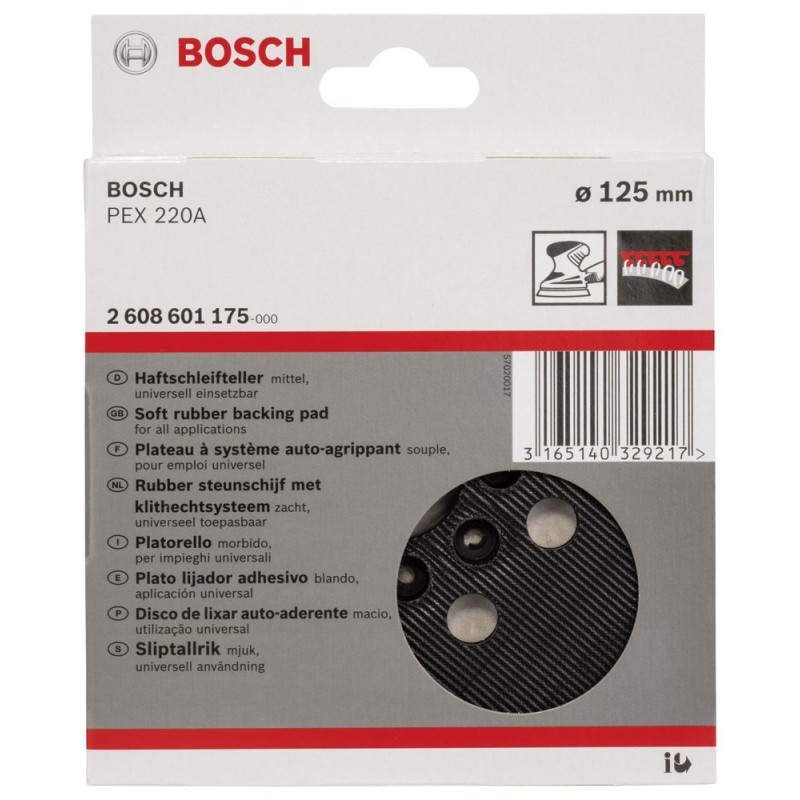 Bosch Zımpara Tabanı 8D-O 125mm PEX220A