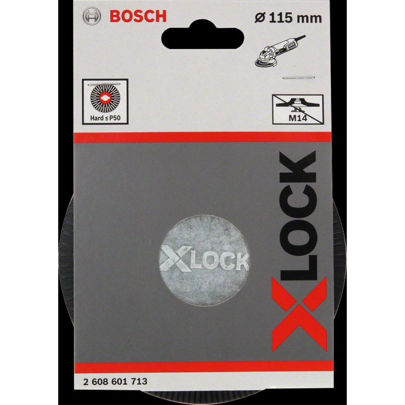 Bosch PRO X-LOCK 115 mm Fiber Disk Hard Taban