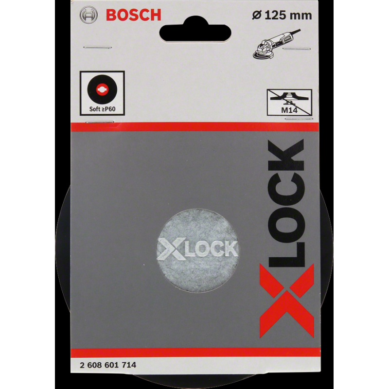 Bosch PRO X-LOCK 125 mm Fiber Disk Soft Taban