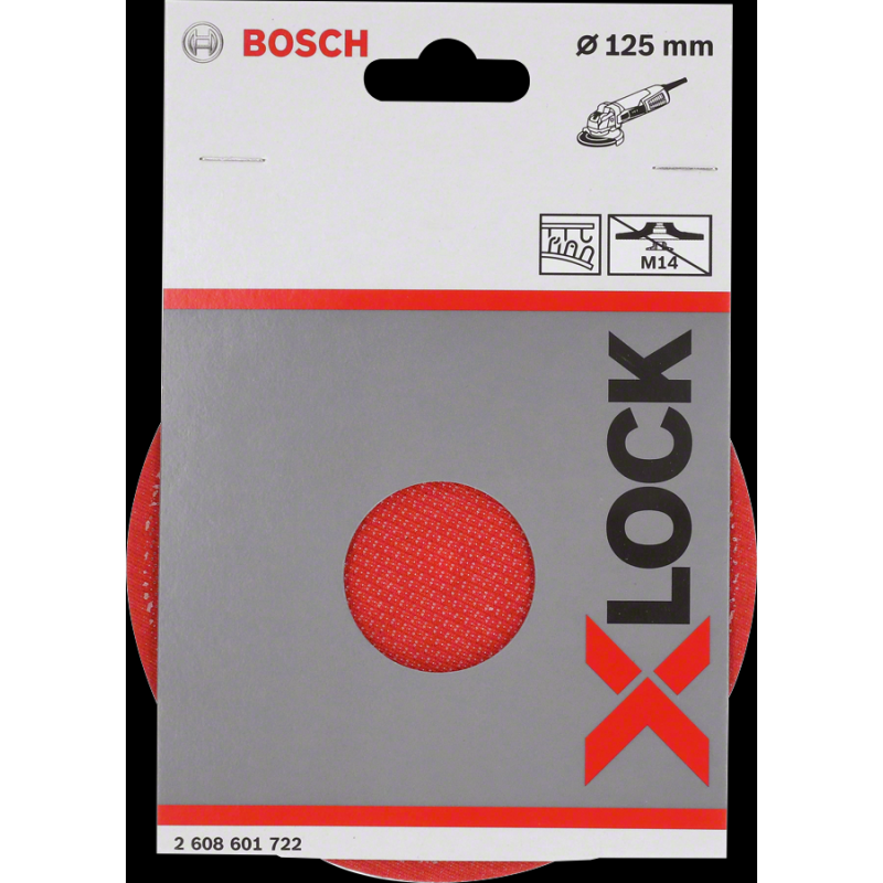 Bosch PRO X-LOCK 125 mm M14 Zımpara Tabanı