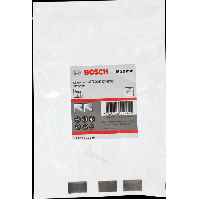 Bosch PRO Elmas Karot Segmanı Ø28mm 3 lü