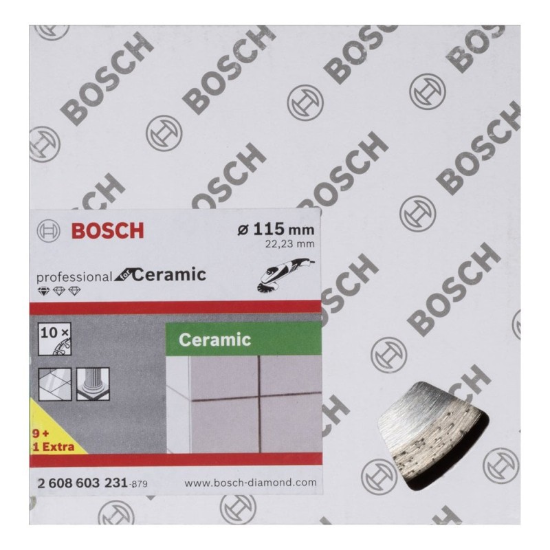 Bosch Elmas Kesme Disk SFCeram 115*22,23mm 9+1