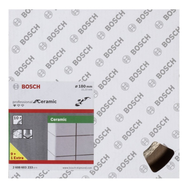 Bosch Elmas Kesme Disk SFCeram 180*22,23mm 9+1