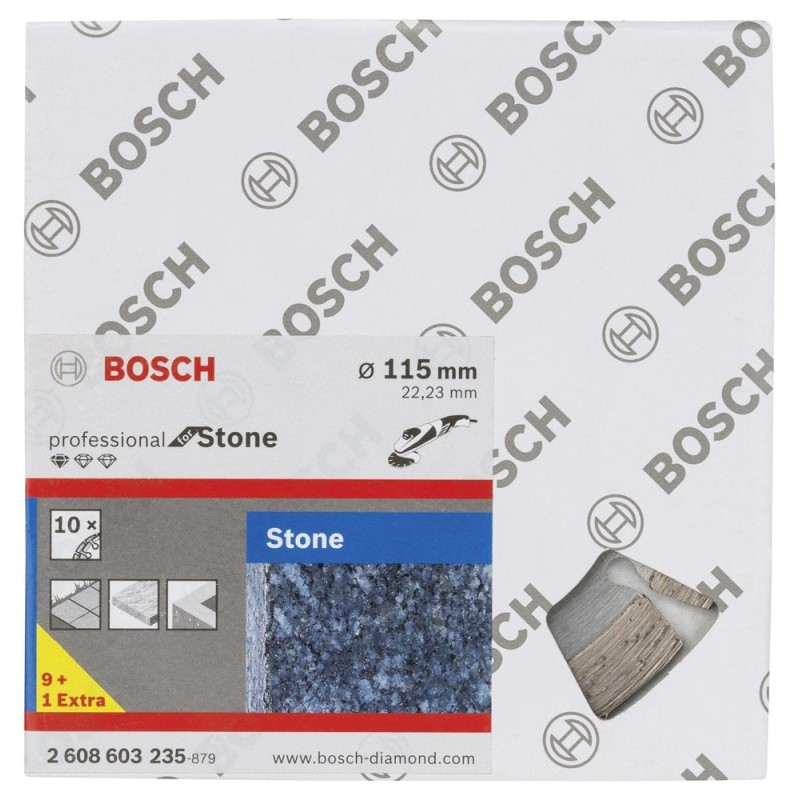 Bosch Elmas Kesme Disk SFStone 115*22,23mm 9+1