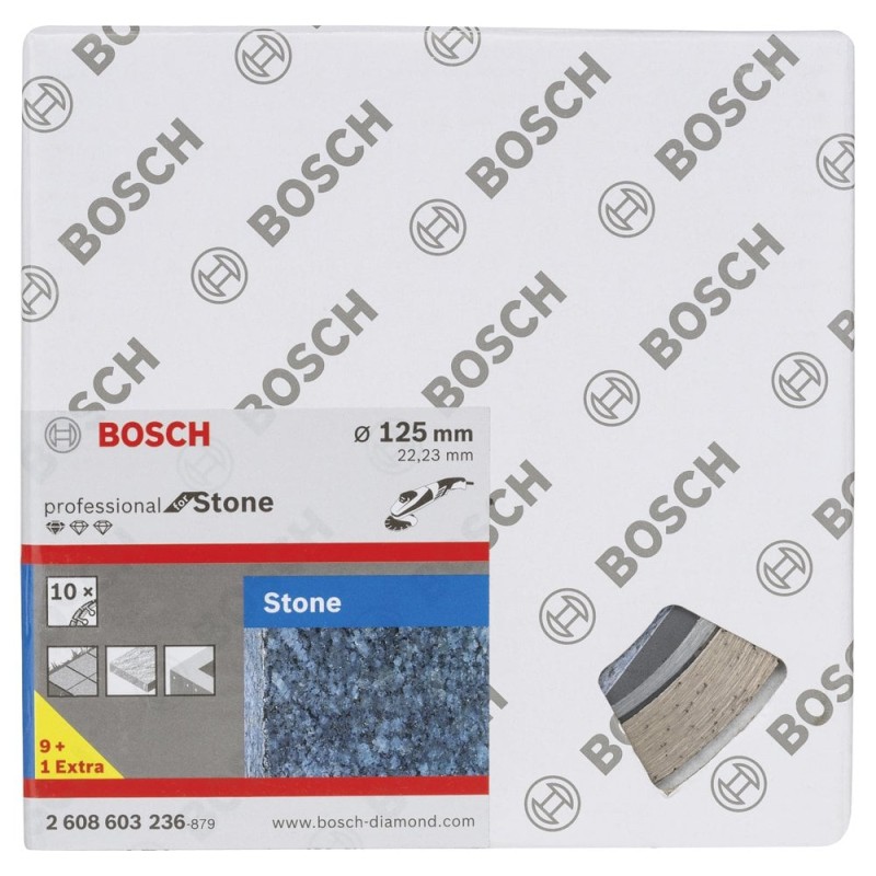 Bosch Elmas Kesme Disk SFStone 125*22,23mm 9+1