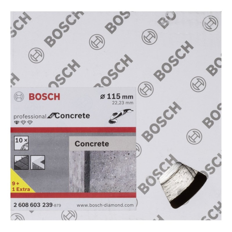 Bosch Elmas Kesme Disk SFConcr 115*22,23mm 9+1