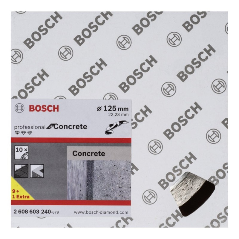 Bosch Elmas Kesme Disk SFConcr 125*22,23mm 9+1