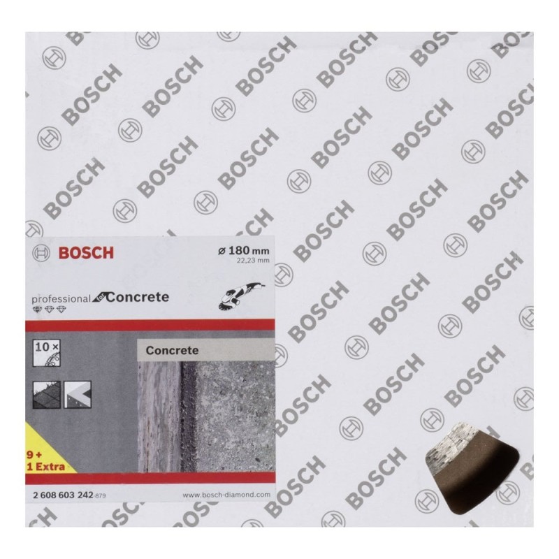 Bosch Elmas Kesme Disk SFConcr 180*22,23mm 9+1