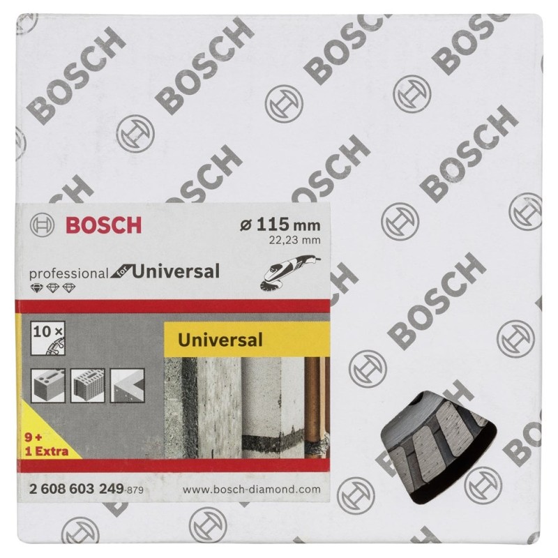 Bosch Elmas Kesme Disk SFUnivT 115*22,23mm 9+1