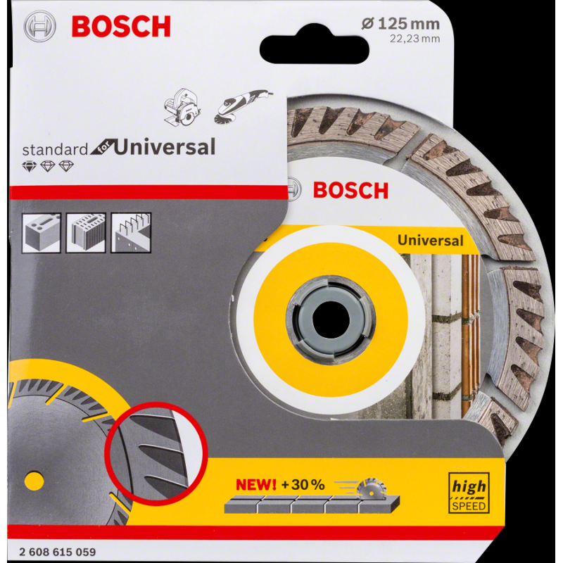 Bosch PRO Multi Material Elmas Kesme Disk 125*22,23mm