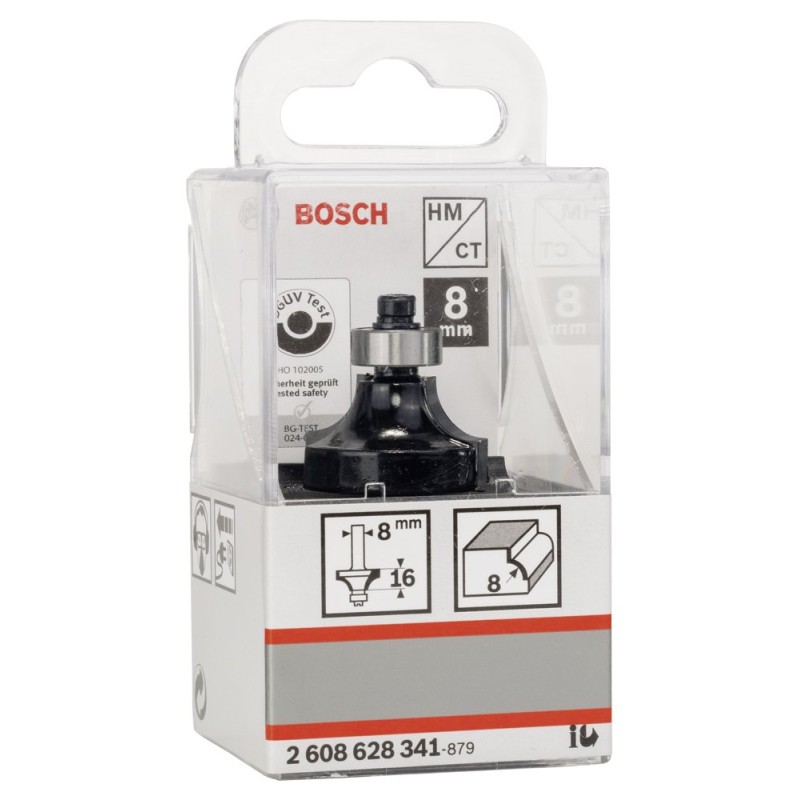 Bosch SDW Yuvarlama Freze Ucu 8*8*53 mm