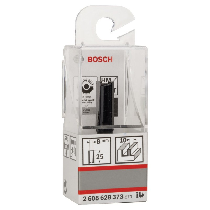 Bosch SDW Çift Oluklu Düz Freze Ucu 8*10*56mm