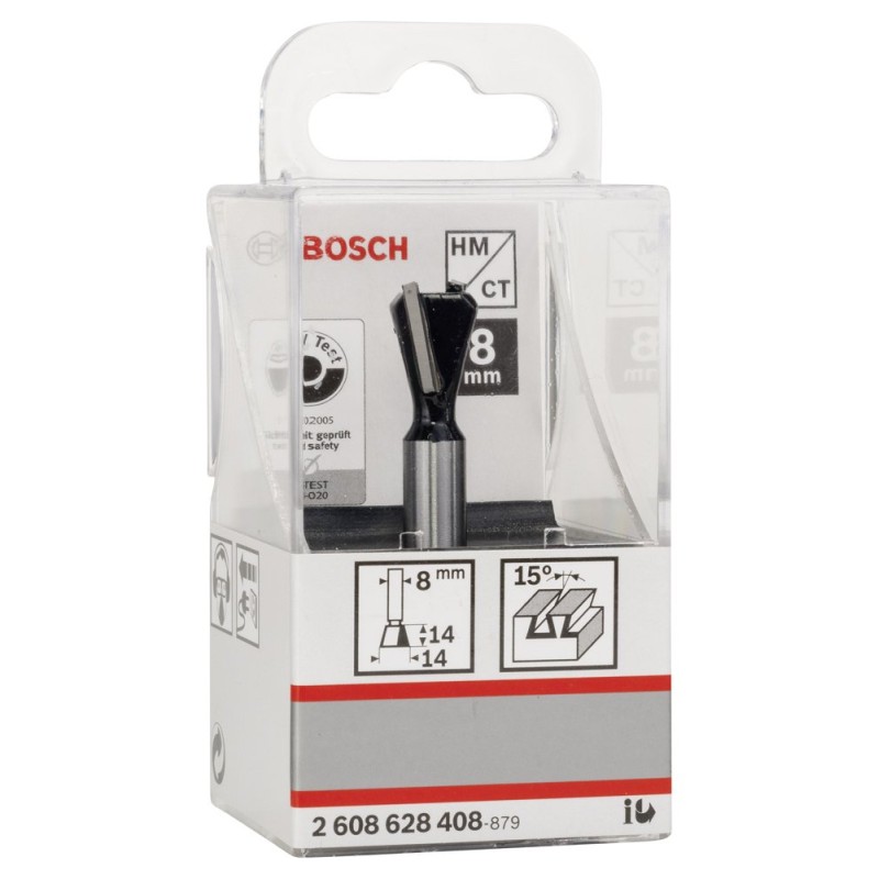 Bosch SDW Kırlangıç Kuyruk Freze Ucu 8*14*55mm