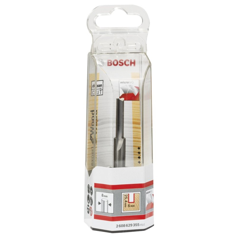 Bosch EXW Oluklu Masif Freze Ucu 8*6*76 mm