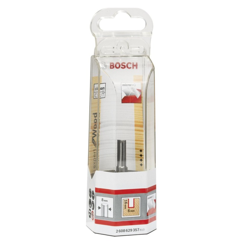 Bosch EXW Oluklu Masif Freze Ucu 8*6*50.8 mm