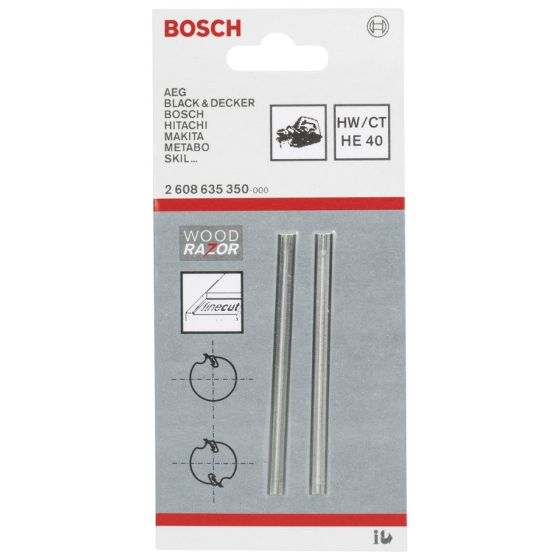 Bosch Planya Bıçağı TC WR 40? 82,4*5,5 mm 2 li