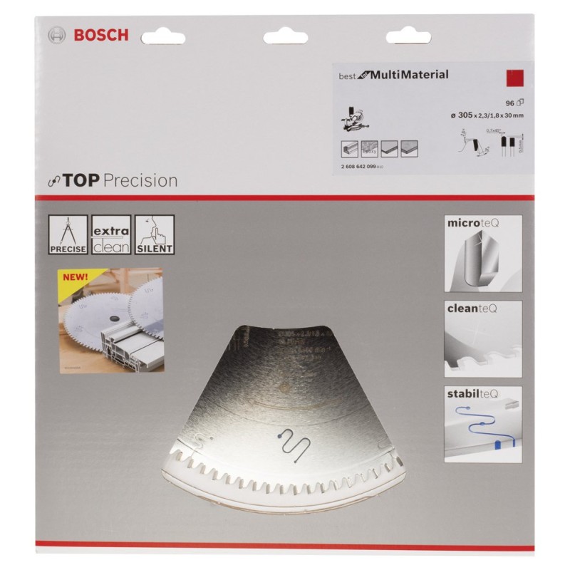 Bosch BMM Daire Test. Bıç. 305*30 mm 96 D G