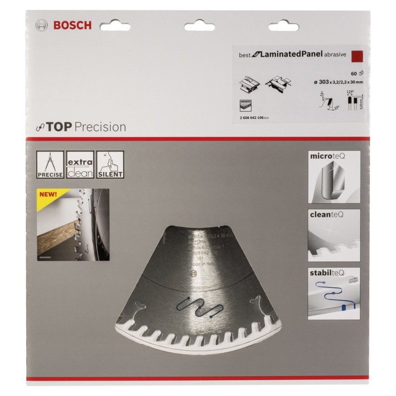 Bosch BLP Daire Test.Bıç Abr 303*30 mm 60 D T