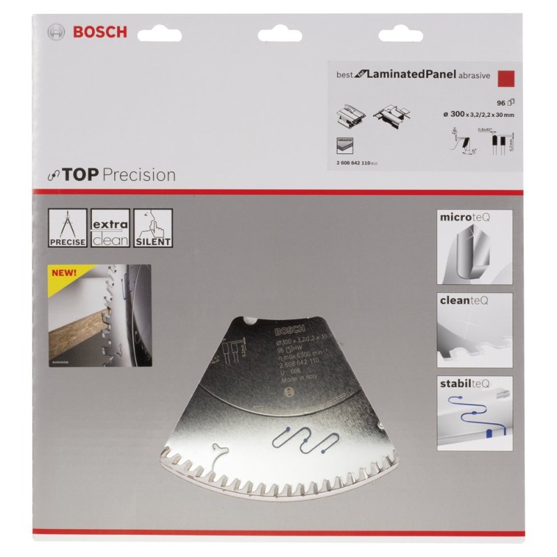Bosch BLP Daire Test.Bıç Abr 300*30 mm 96 D T