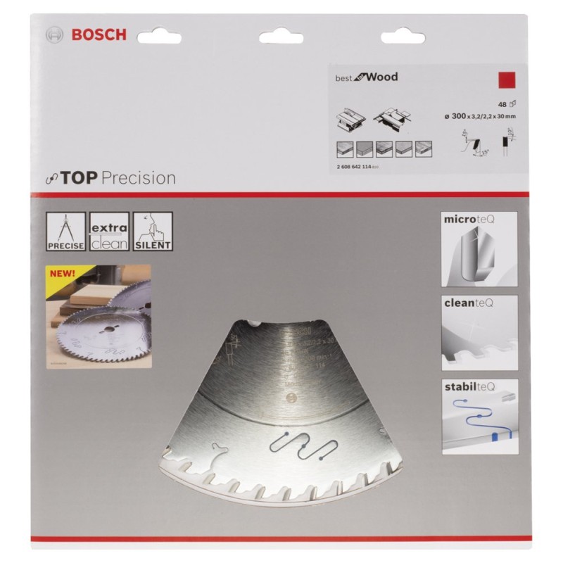 Bosch BFW Daire Test.Bıç. 300*30 mm 48 D T