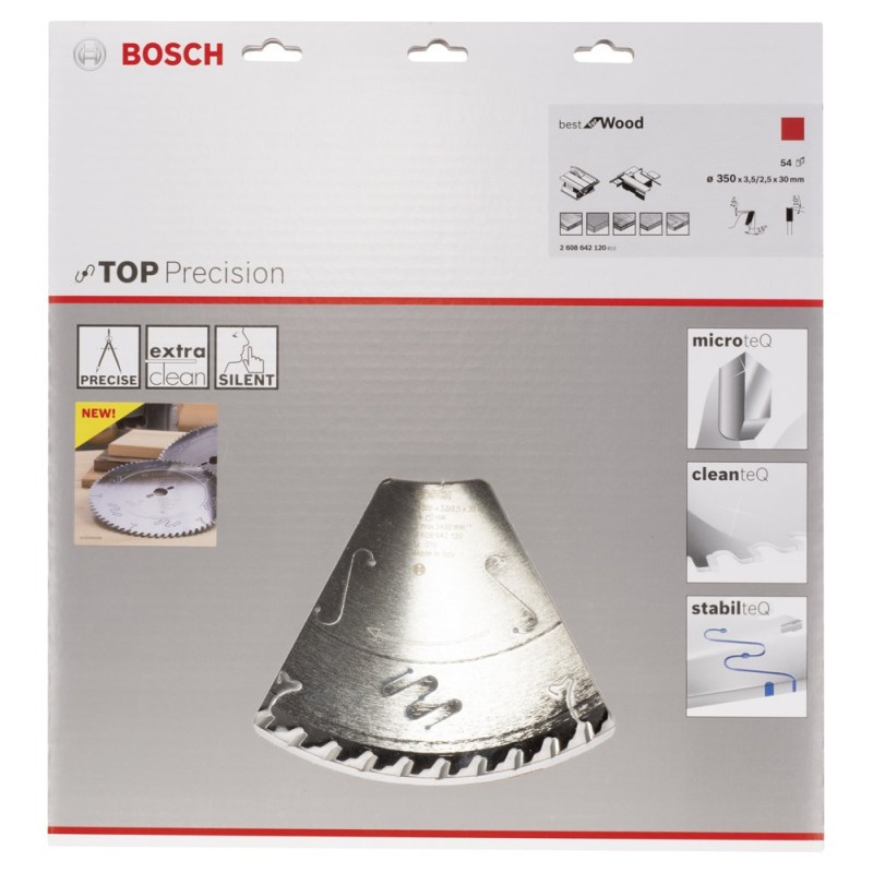 Bosch BFW Daire Test.Bıç. 350*30 mm 54 D T