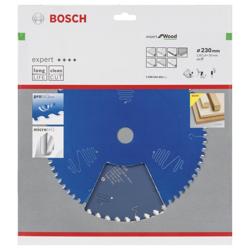 Bosch EXW Daire Test. Bıç. 230*30 mm 48 D E
