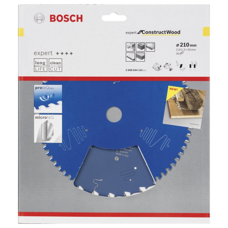 Bosch EXCW Daire Test. Bıç. 210*30 mm 30 D E