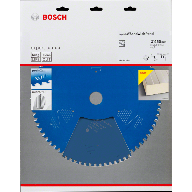 Bosch EXSP Daire Test. Bıç. 450*30 mm 86 D E