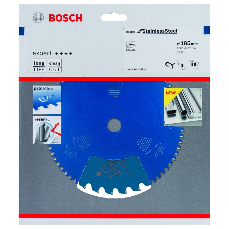 Bosch EXSST Daire Test. Bıç.185*20 36 mm D E