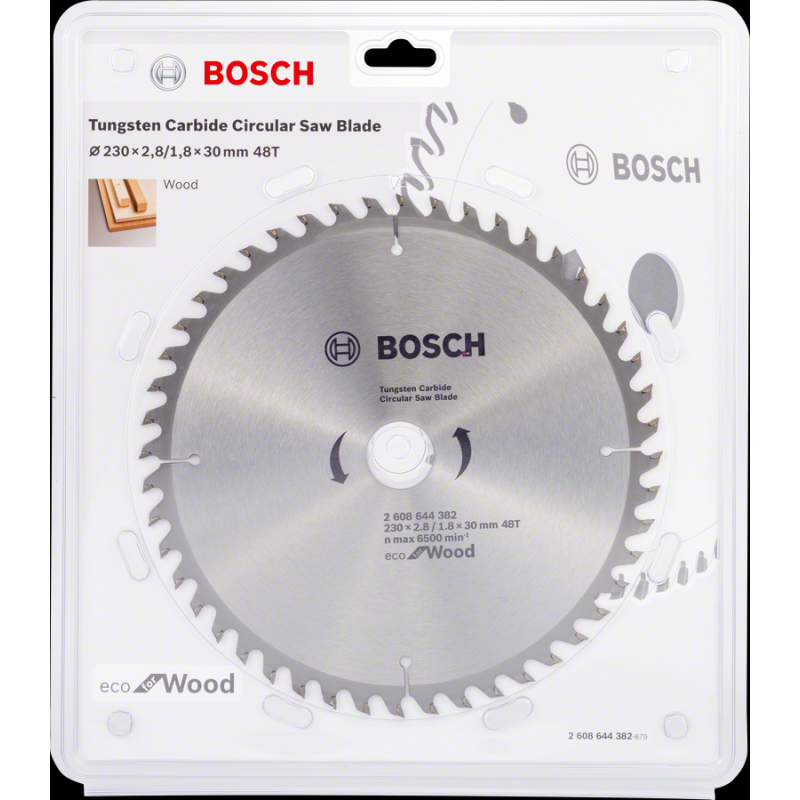 Bosch ECOW Daire Test. Bıç. 230*30 mm 48 D E