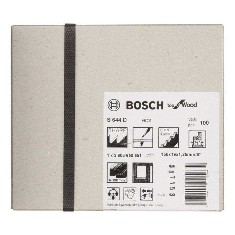 Bosch Panter Testere TopforWood S644D 100 lü