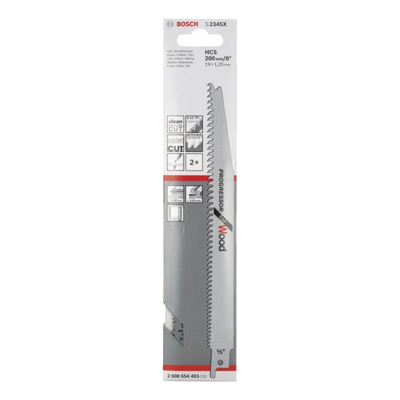 Bosch Panter Testere ProgforWood S2345X 2 li