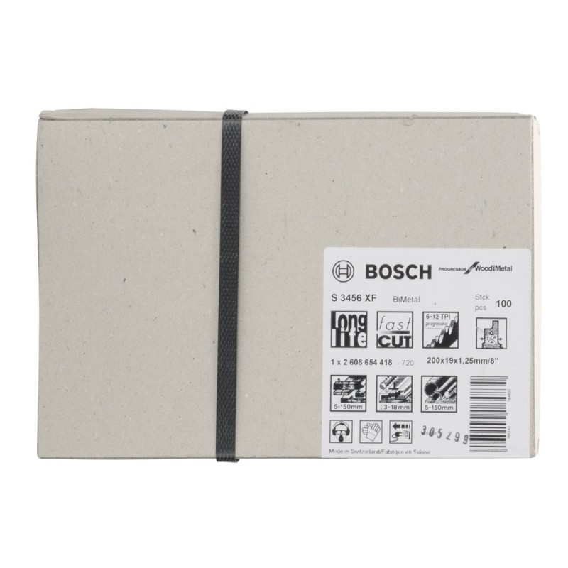 Bosch Panter Testere ProgforW&M S3456XF 100 lü