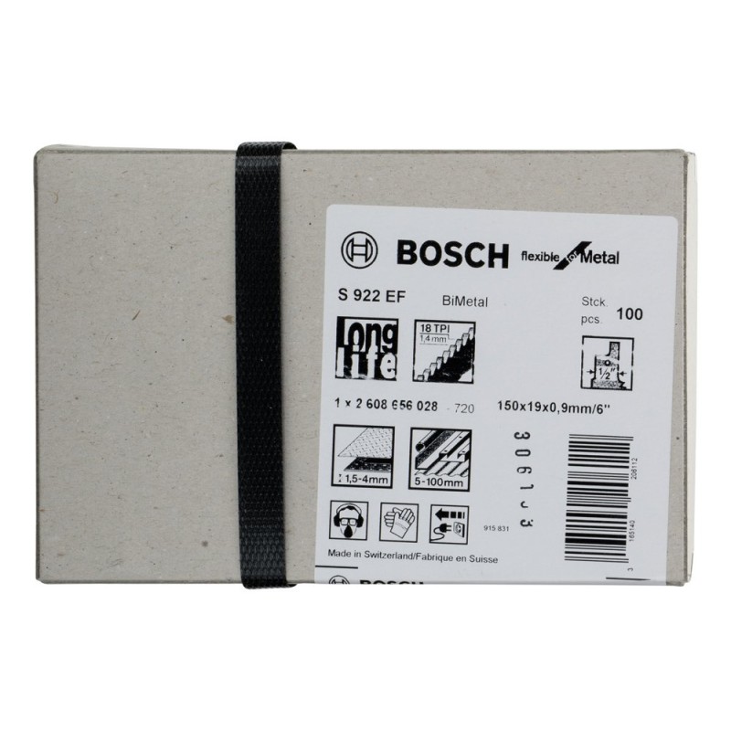 Bosch Panter Testere FlexforMetal S922EF 100lü