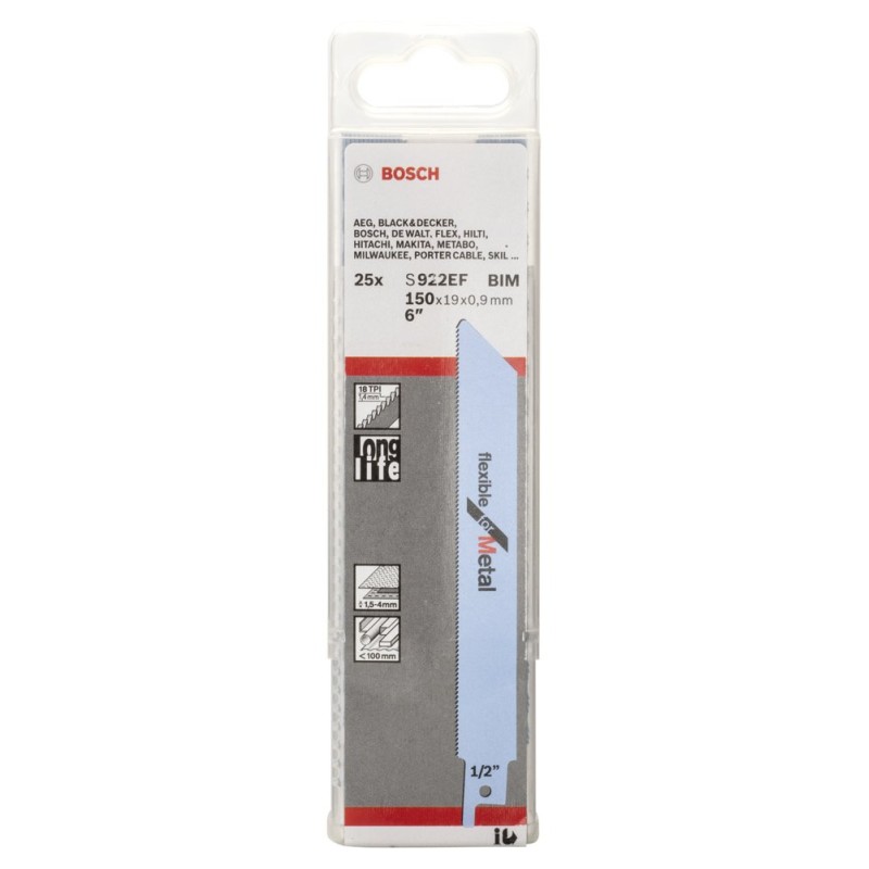 Bosch Panter Testere FlexforMetal S922EF 25 li