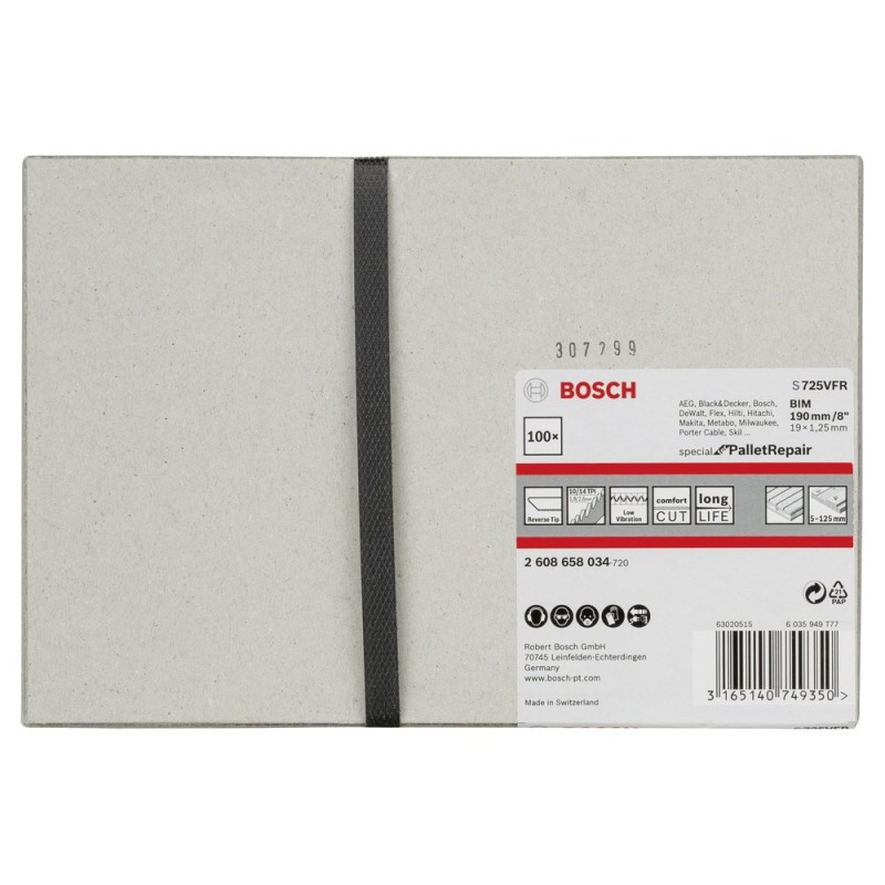 Bosch PRO Pallet Repair Panter Testere S725VFR 100 lü