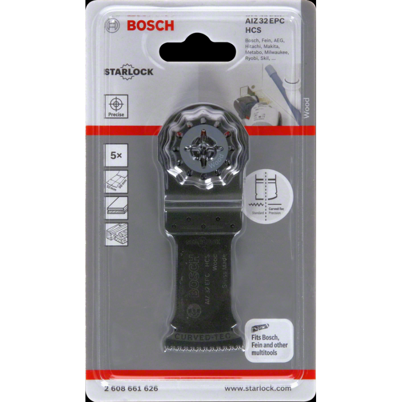 Bosch Starlock Testere Ucu WO AIZ 32 EPC 5 li