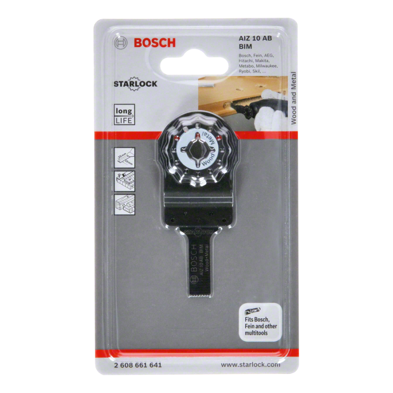 Bosch Starlock Testere Ucu WM AIZ 10 AB 1 li