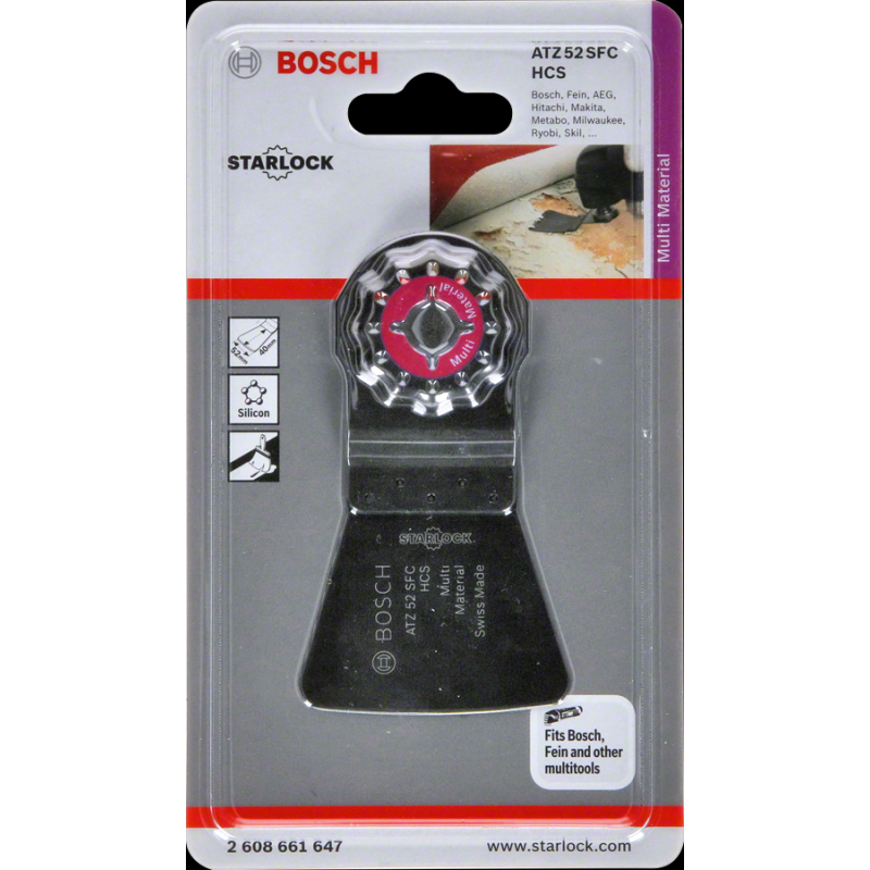 Bosch Starlock Testere Ucu MM ATZ 52 SFC 1 li