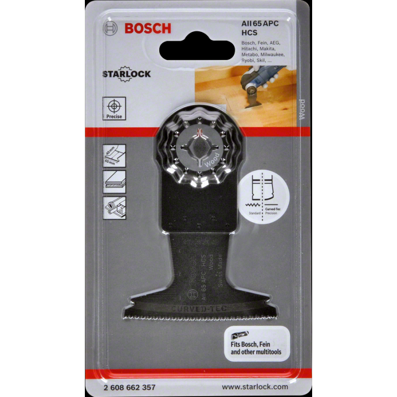 Bosch Starlock Testere Ucu WO AII 65 APC 1 li