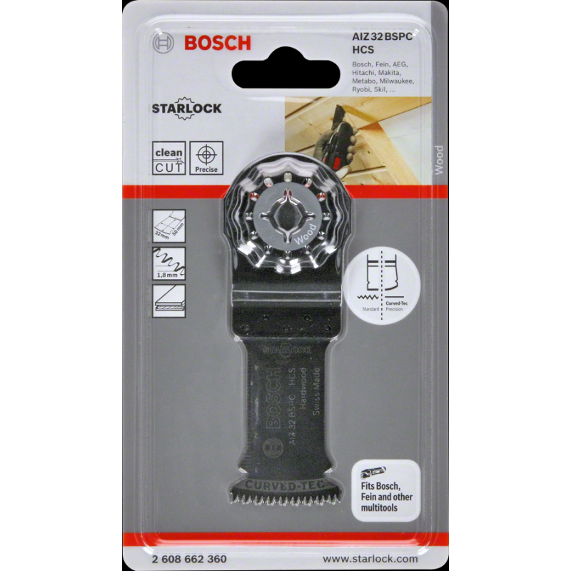 Bosch Starlock Testere Ucu HW AIZ 32 BSPC 1 li