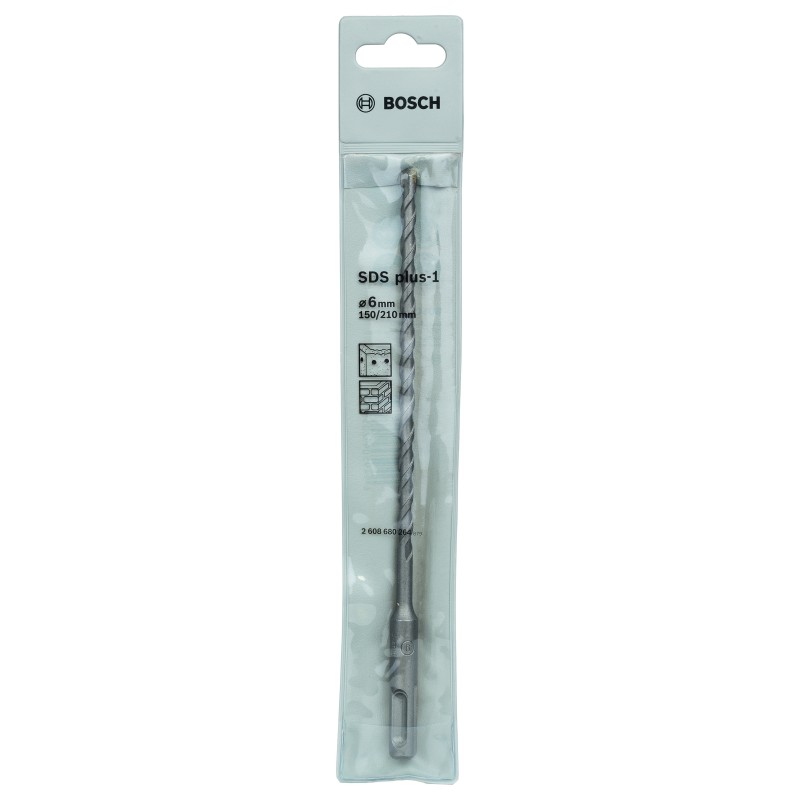 Bosch SDS-Plus-1 K-Delici Ucu 6*210 mm 1 li