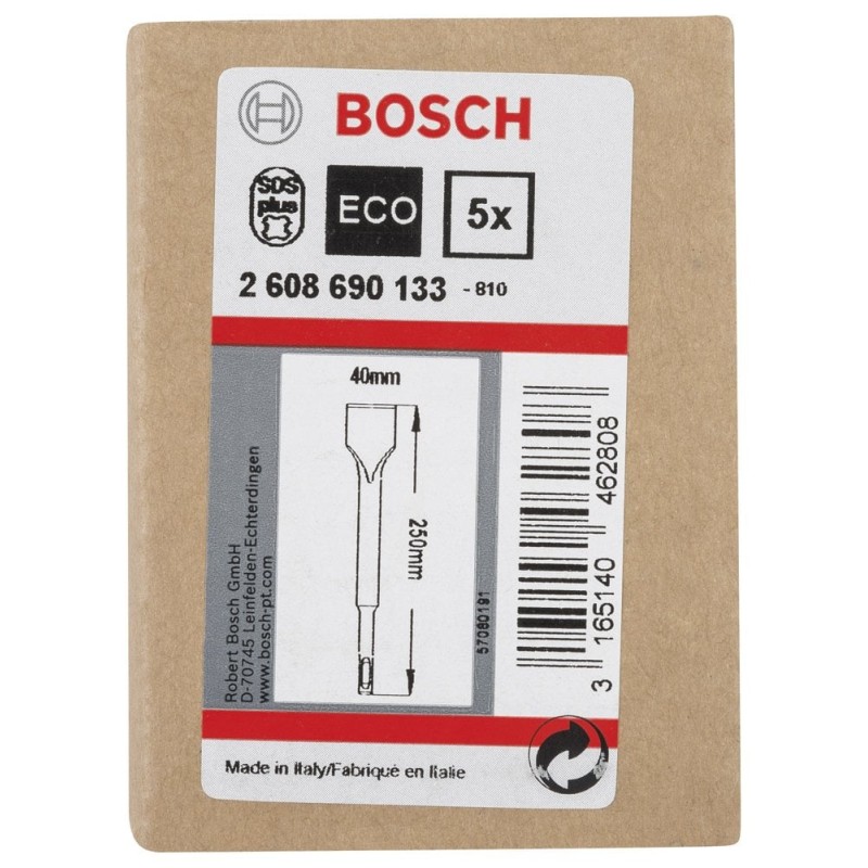 Bosch PRO SDS-Plus-4C Yassı Keski 250*40 mm 5 li